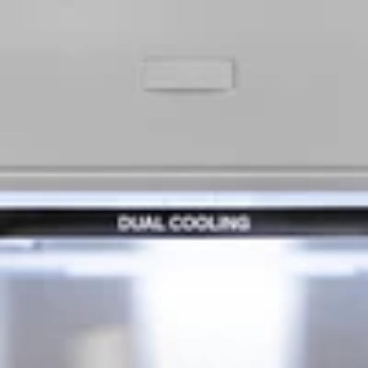 ZLINE Autograph Edition 36" Built‑In Bottom‑Freezer Refrigerator — Black Stainless with Champagne Bronze Accents and Polished Gold Accents.