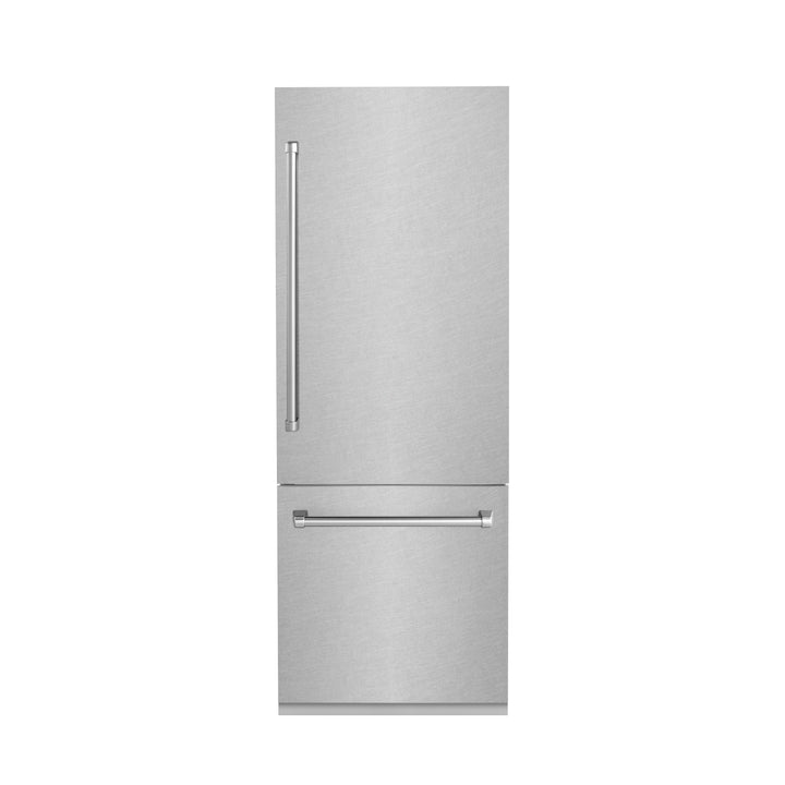 ZLINE 30" 16.1 cu. ft. Built-In Refrigerator with Internal Water and Ice Dispenser in Fingerprint Resistant Stainless Steel, RBIV-SN-30