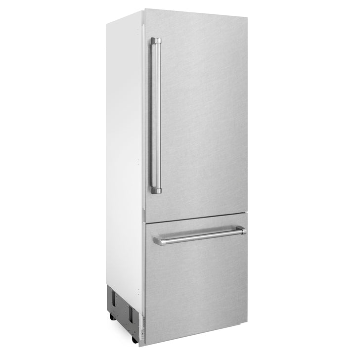 ZLINE 30" 16.1 cu. ft. Built-In Refrigerator with Internal Water and Ice Dispenser in Fingerprint Resistant Stainless Steel, RBIV-SN-30