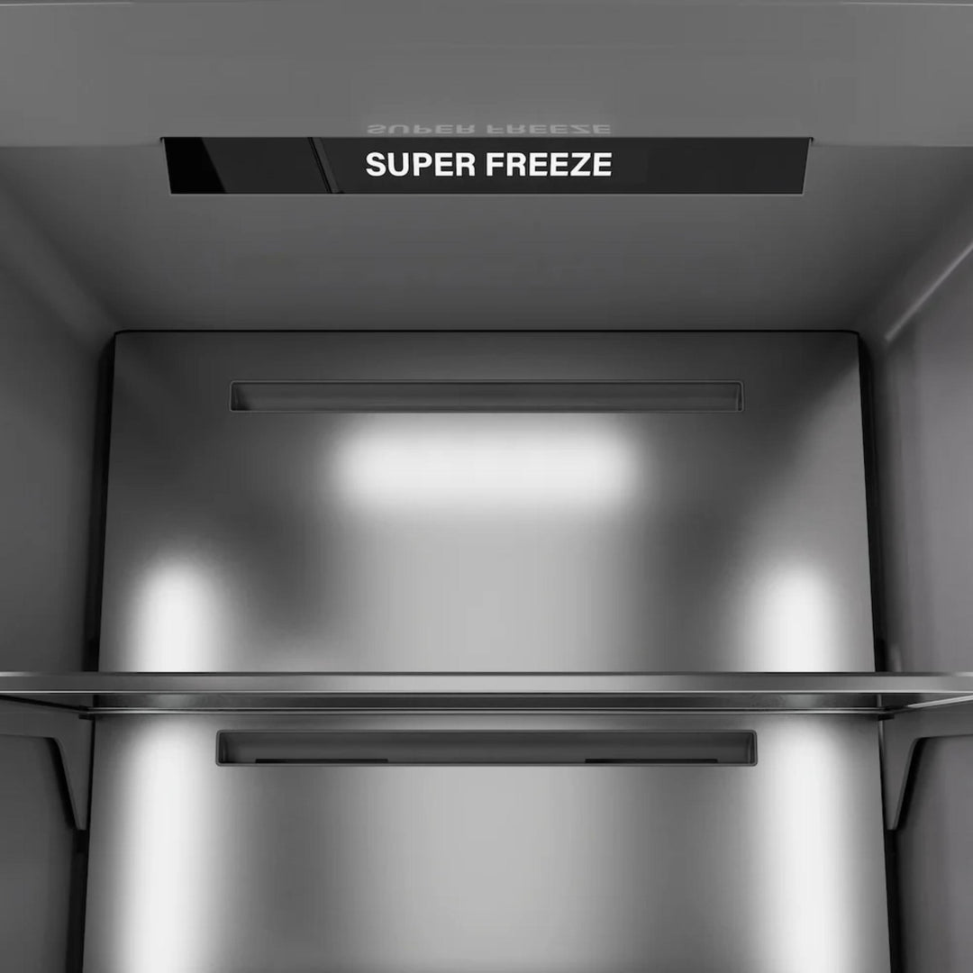 ZLINE 30-Inch Column Refrigerator in White Matte with Graphite Gray Interior
