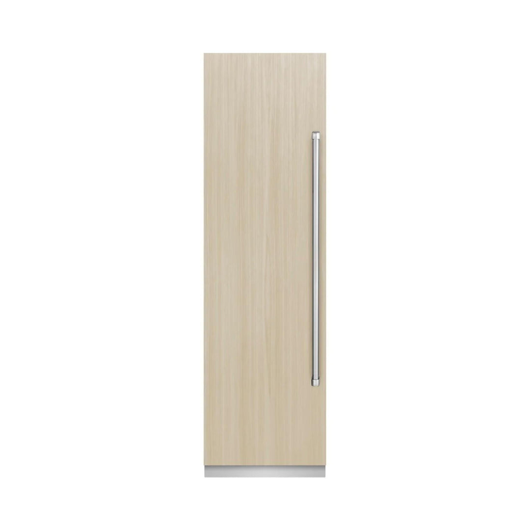 ZLINE 24-Inch Panel Ready Column Freezer with Graphite Gray Interior