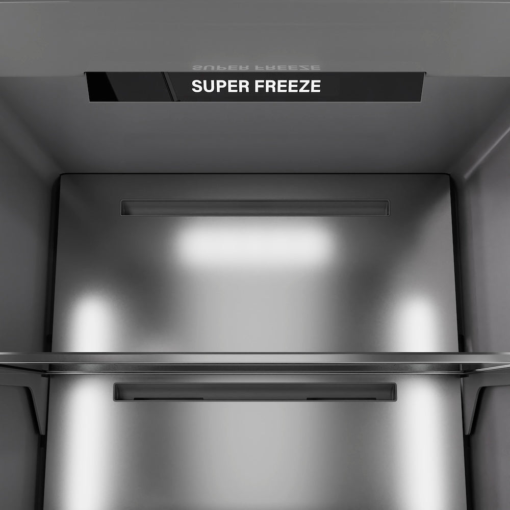 ZLINE 18 in. 8.6 cu. ft. Panel Ready Left Hinge Column Freezer with Graphite Gray Interior, Open Box-Excellent Condition