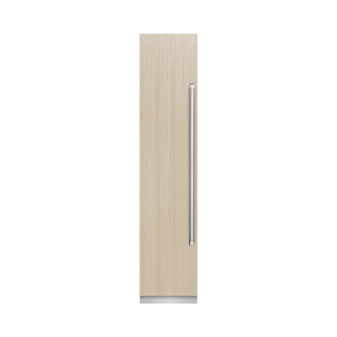 ZLINE 18-Inch Panel Ready Left Hinge Column Freezer with Graphite Gray Interior