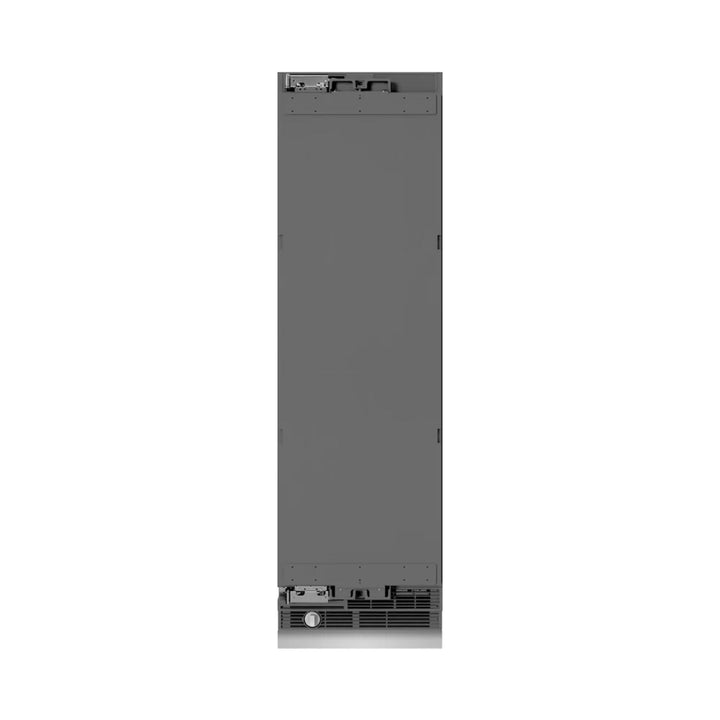 ZLINE Autograph Edition 24-Inch 12.4 Cu. Ft. Panel Ready Column Freezer with Graphite Gray Interior and Polished Gold Accents