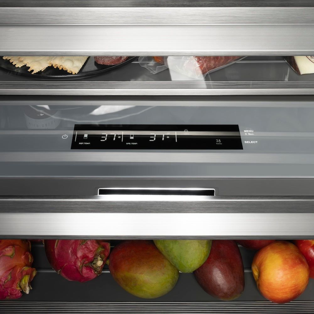 ZLINE 30 in. 16.7 cu. ft. Panel Ready Column Refrigerator with Graphite Gray Interior, Open Box-Excellent Condition