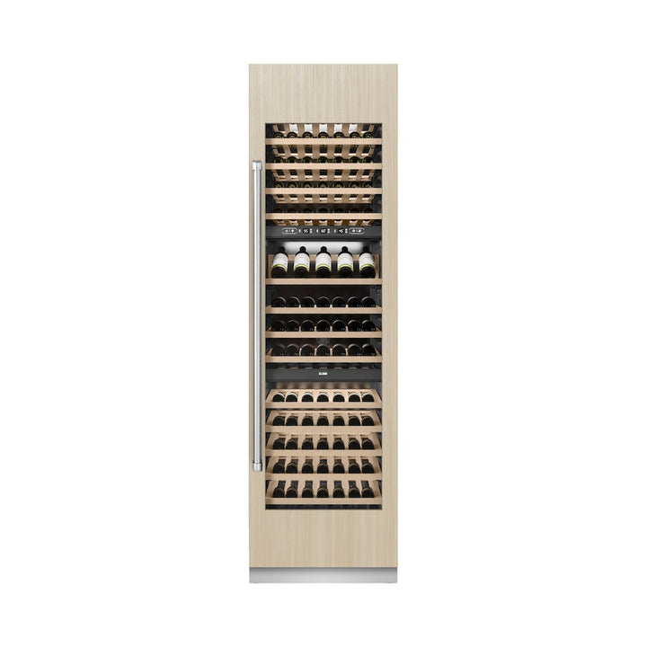 ZLINE 24 in. 12.4 cu. ft. Triple Zone 100 Bottle Panel Ready Column Wine Cooler, Open Box-Excellent Condition