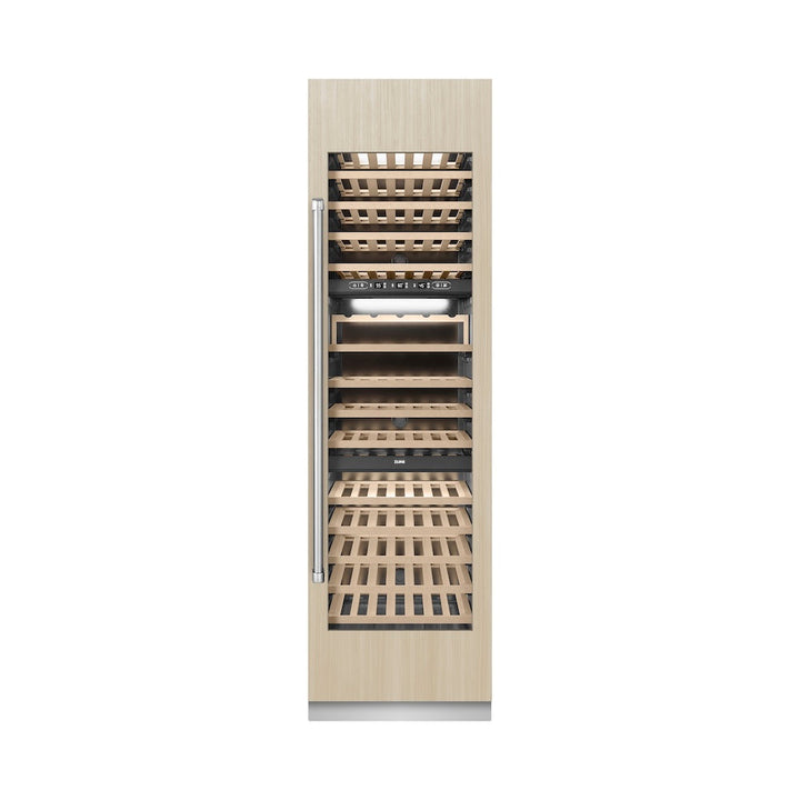 ZLINE 24 in. 12.4 cu. ft. Triple Zone 100 Bottle Panel Ready Column Wine Cooler, Open Box-Excellent Condition