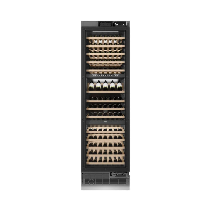 ZLINE 24-Inch 12.4 Cu. Ft. Autograph Edition Triple Zone Panel Ready Column Wine Cooler