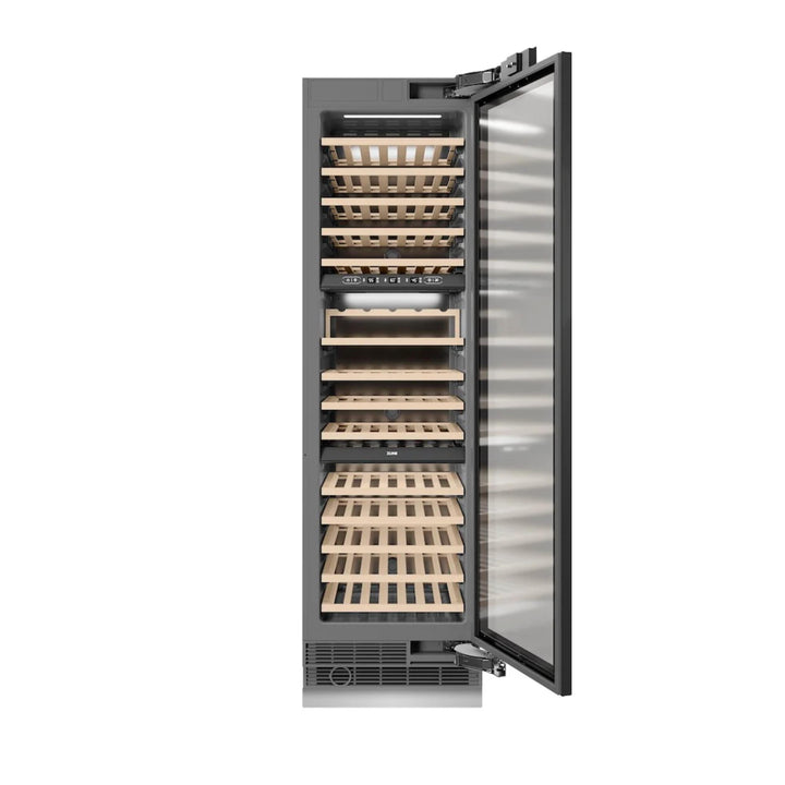 ZLINE 24-Inch 12.4 Cu. Ft. Autograph Edition Triple Zone Panel Ready Column Wine Cooler