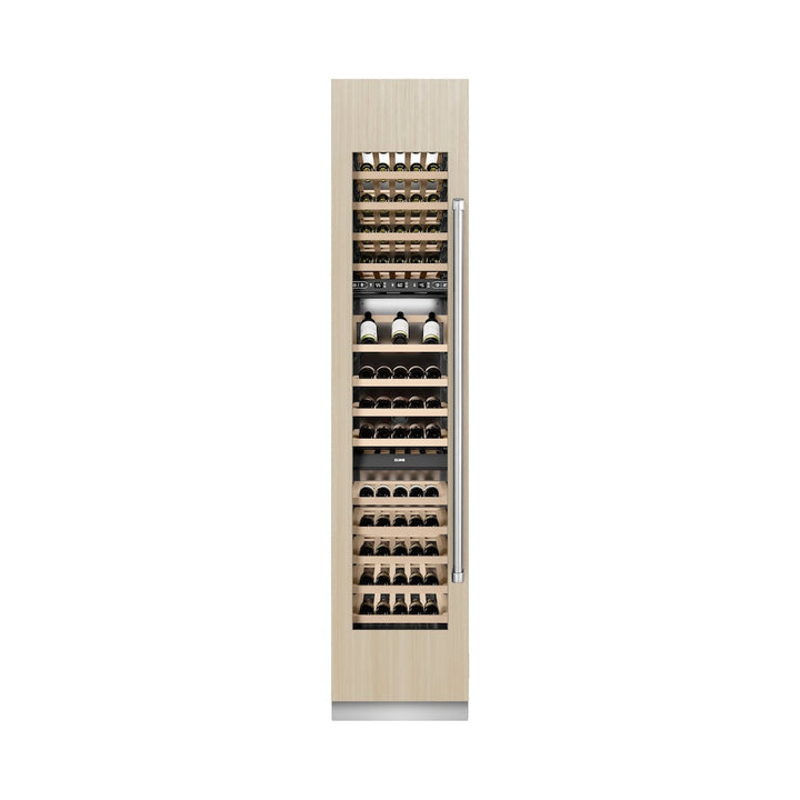 ZLINE 18 in. 9.0 cu. ft. Triple Zone 68 Bottle Panel Ready Left Hinge Column Wine Cooler, Open Box-Excellent Condition