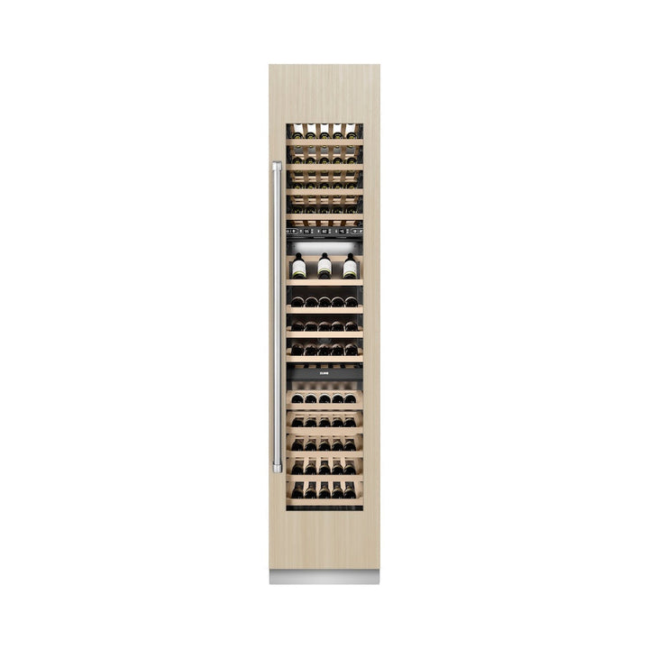 ZLINE 18 in. 9.0 cu. ft. Triple Zone 68 Bottle Panel Ready Right Hinge Column Wine Cooler, Open Box-Excellent Condition
