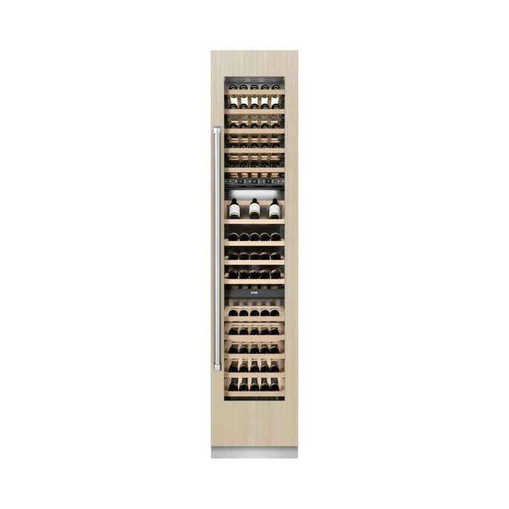 ZLINE 18-Inch 9.0 Cu. Ft. Autograph Edition Triple Zone Panel Ready Right Hinge Column Wine Cooler