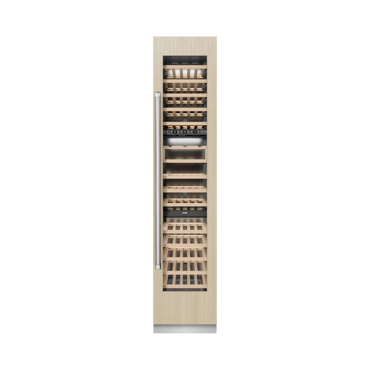 ZLINE 18-Inch 9.0 Cu. Ft. Autograph Edition Triple Zone Panel Ready Right Hinge Column Wine Cooler