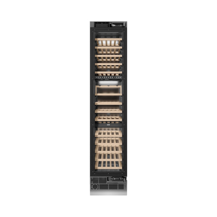 ZLINE 18 in. 9.0 cu. ft. Triple Zone 68 Bottle Panel Ready Right Hinge Column Wine Cooler, Open Box-Excellent Condition