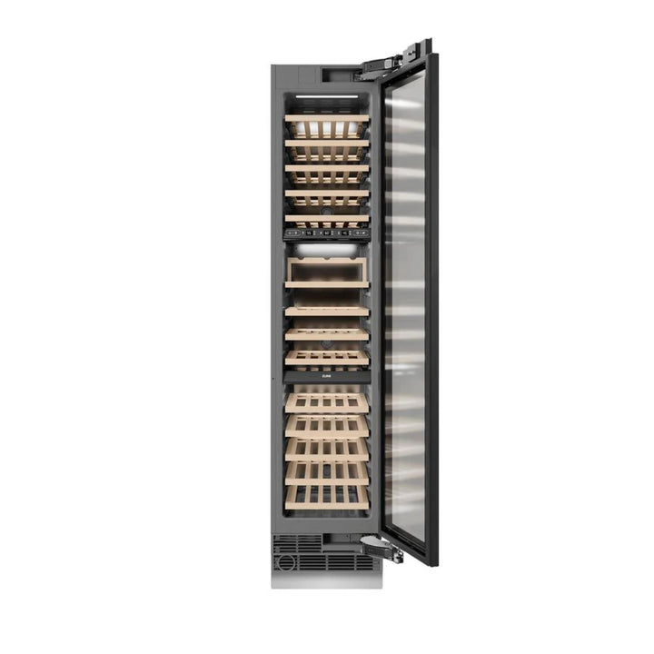 ZLINE 18-Inch 9.0 Cu. Ft. Autograph Edition Triple Zone Panel Ready Right Hinge Column Wine Cooler