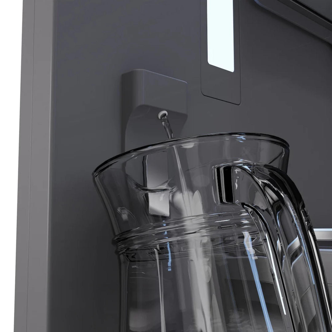 ZLINE 72" Built-In French Door Bottom Freezer Refrigerator with Water Dispensers and Ice Makers in Satin Stainless Steel