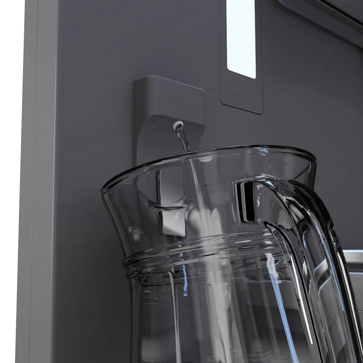 ZLINE 72" Built-In French Door Bottom Freezer Refrigerator with Water Dispensers and Ice Makers in Satin Stainless Steel