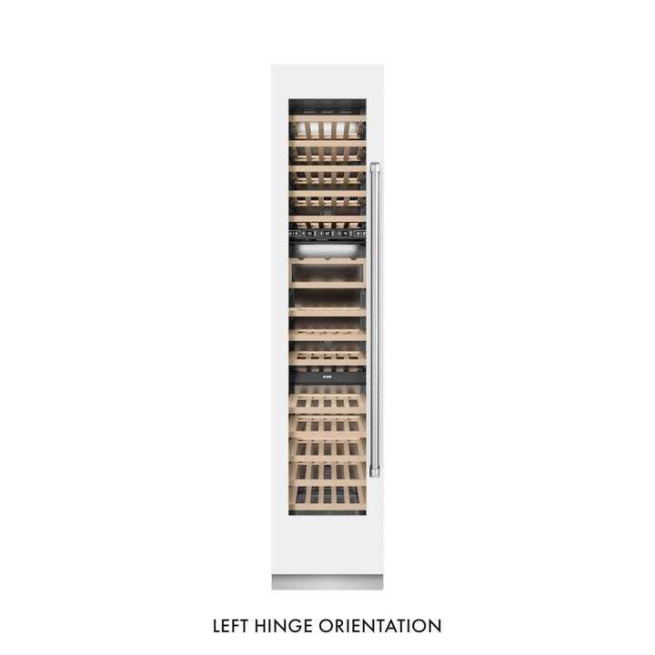 ZLINE 18-Inch 9.0 Cu. Ft. Triple Zone Left Hinge Column Wine Cooler in White Matte