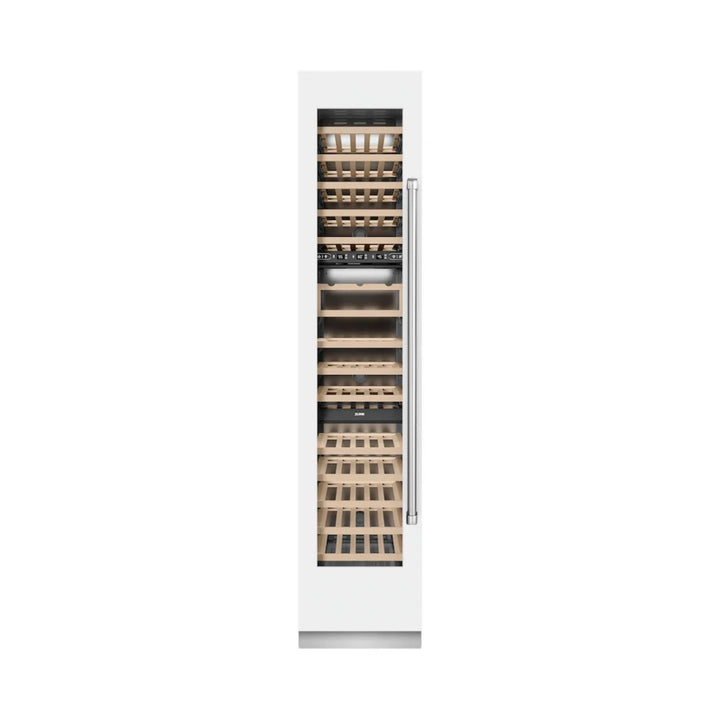 ZLINE 18-Inch 9.0 Cu. Ft. Triple Zone Left Hinge Column Wine Cooler in White Matte