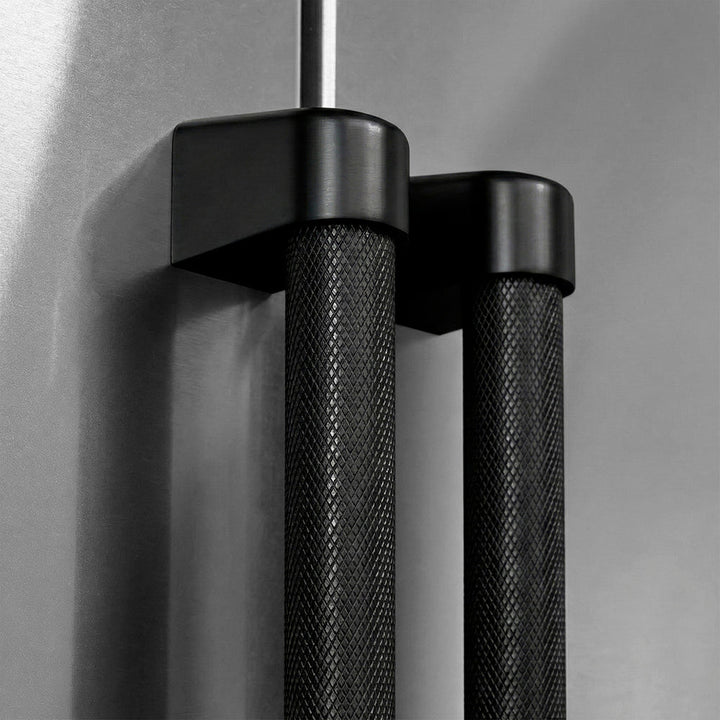 ZLINE 36 in. Built-In Refrigerator Helix Handles (Set of 3) in Black Stainless Steel (RBIVHZ-K-BS-36)