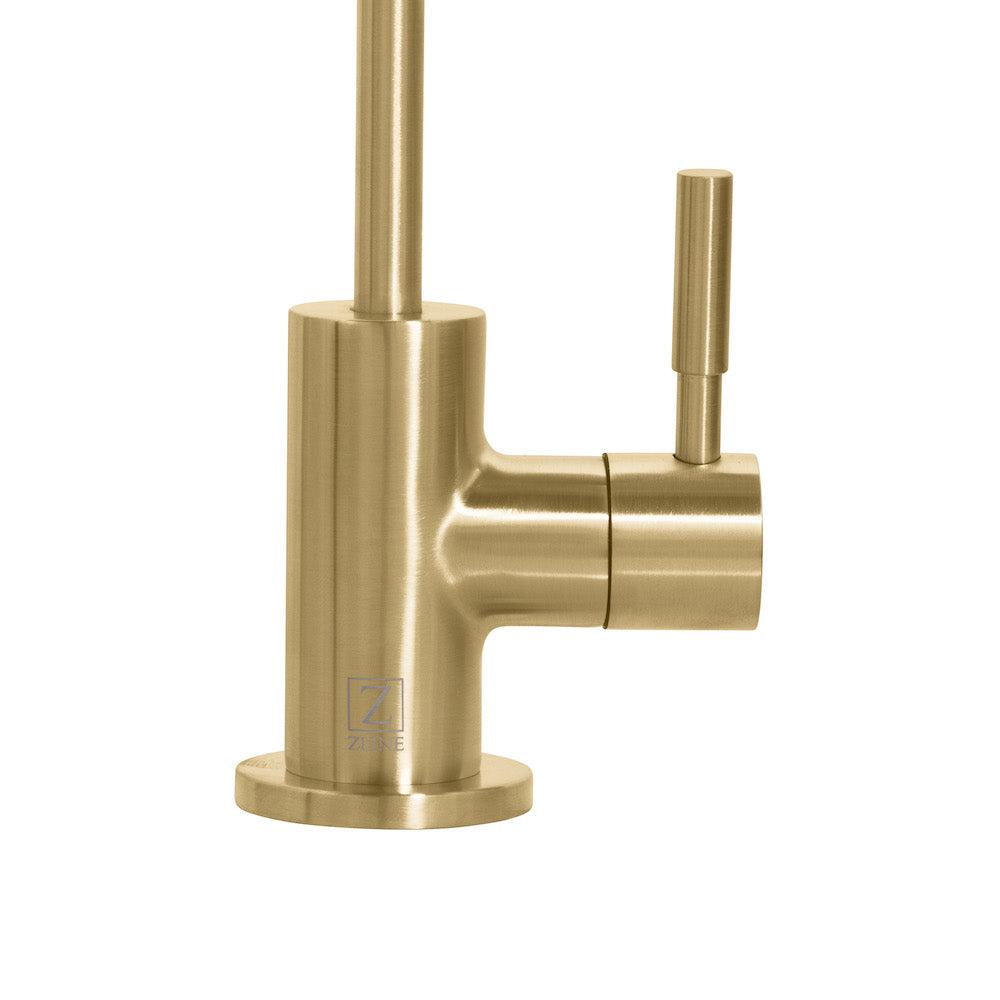 ZLINE Autograph Edition Single Handle Drink Faucet in Champagne Bronze (FBV-CB)