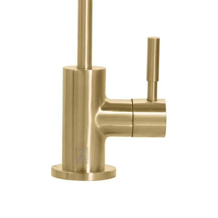 ZLINE Autograph Edition Single Handle Drink Faucet in Champagne Bronze (FBV-CB)