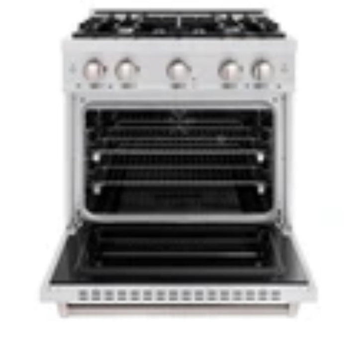 ZLINE Classic Dual Fuel Ranges Satin Stainless Steel Finish