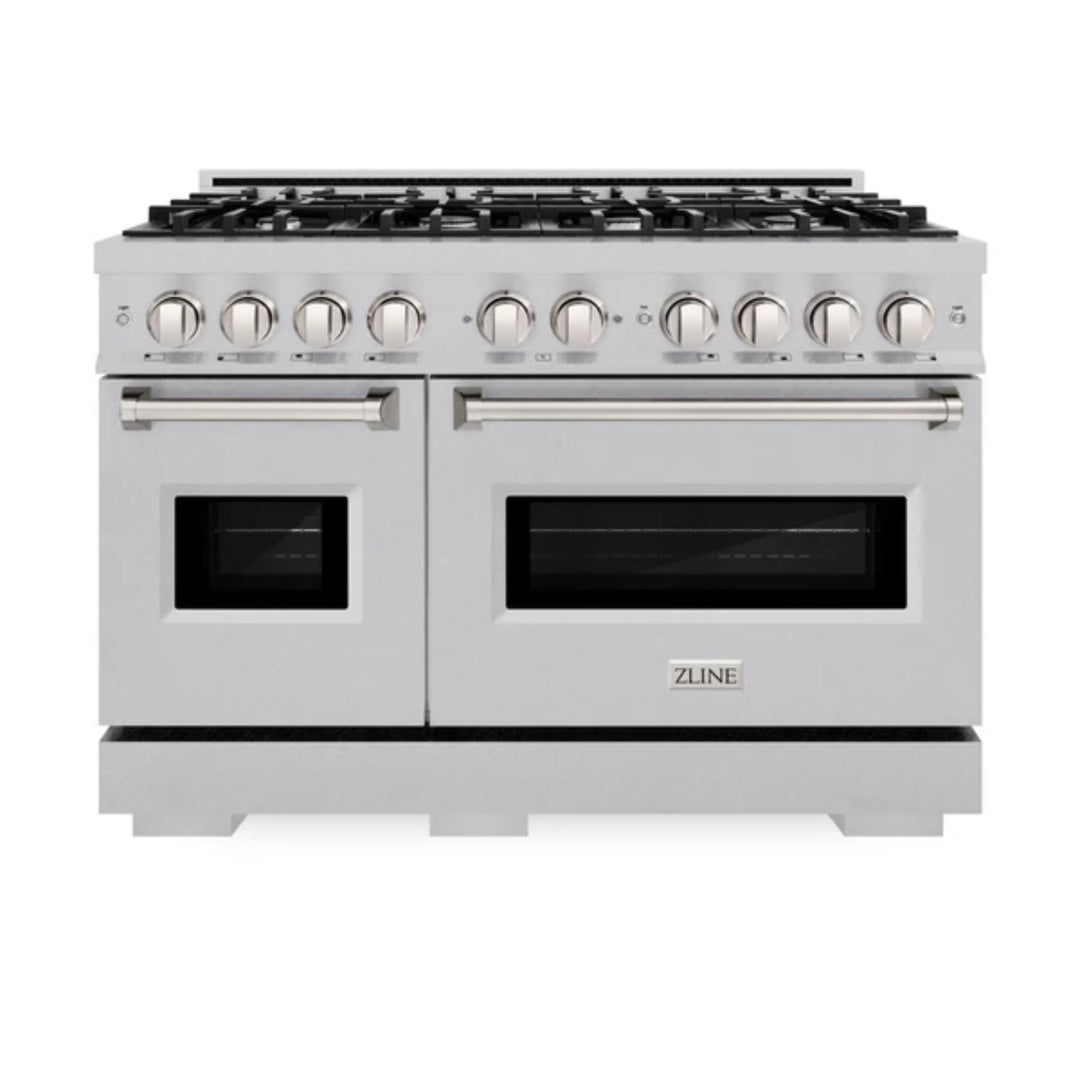ZLINE Classic Dual Fuel Ranges Satin Stainless Steel Finish