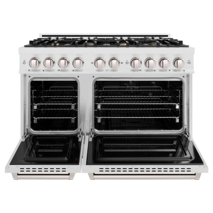 ZLINE Classic Dual Fuel Range Collection with Brass Burners