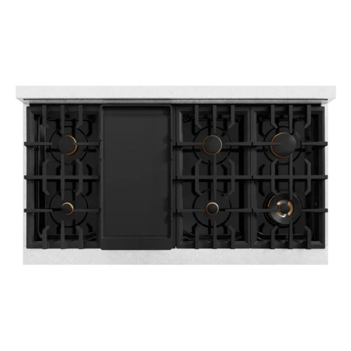 ZLINE Classic Gas Range Series and Convection Gas Oven in Satin Stainless Steel with Black Matte Doors