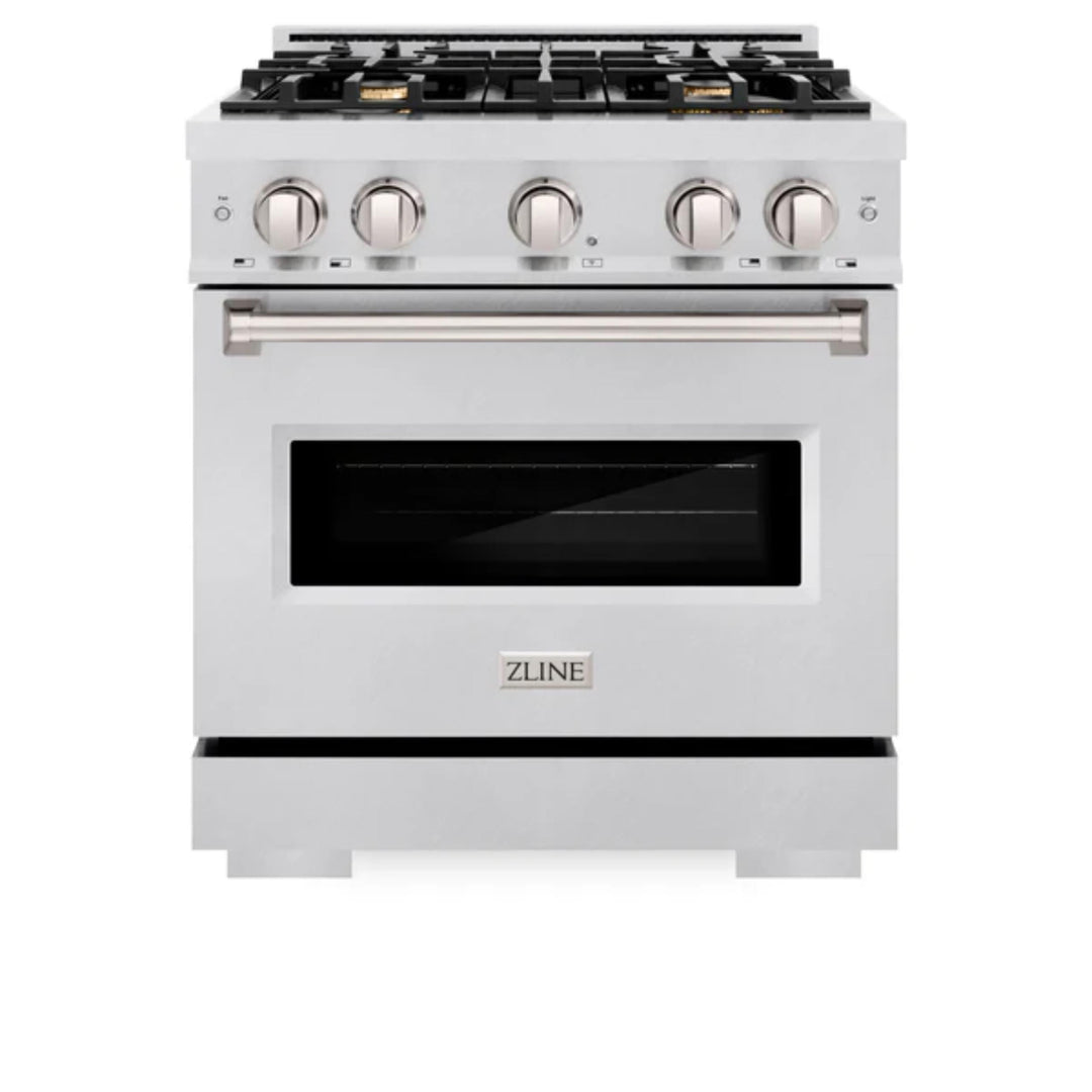 ZLINE Classic Dual Fuel Range Collection with Brass Burners