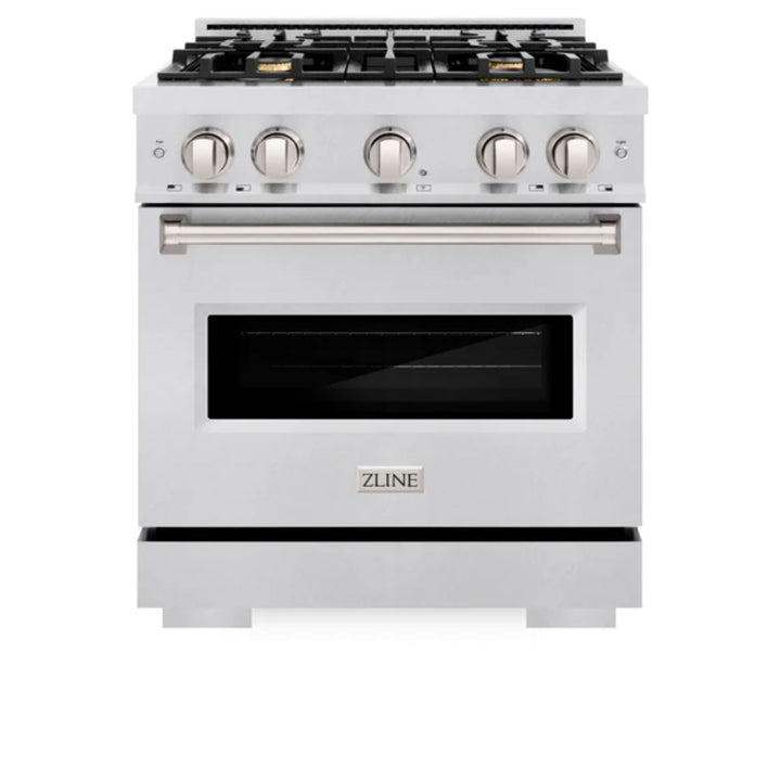 ZLINE Classic Dual Fuel Range Collection with Brass Burners