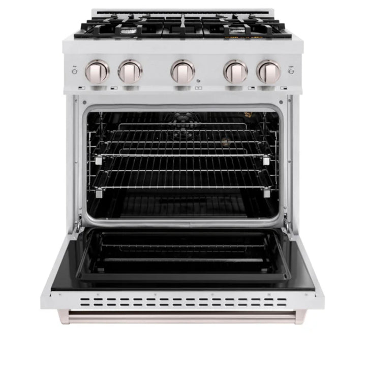 ZLINE Classic Gas Range with Convection Gas Oven Series in Satin Stainless Steel