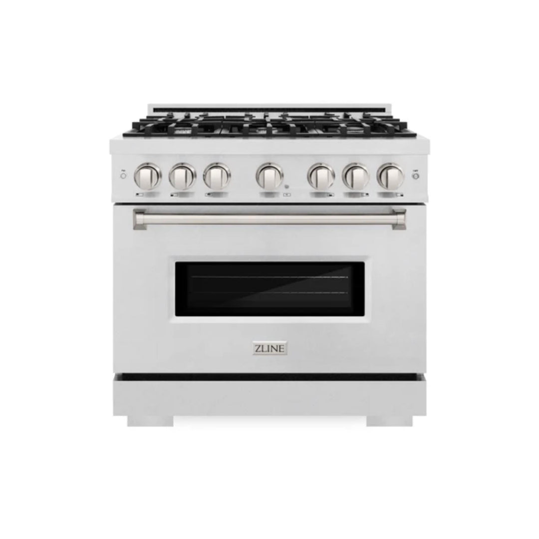 ZLINE Classic Gas Range with Convection Gas Oven Series in Satin Stainless Steel
