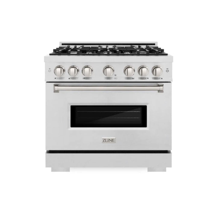 ZLINE Classic Gas Range with Convection Gas Oven Series in Satin Stainless Steel