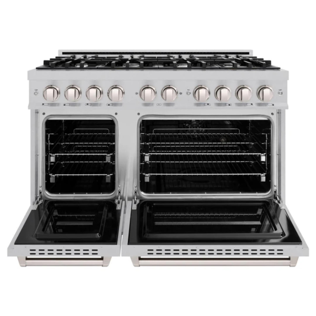 ZLINE Classic Gas Range with Convection Gas Oven Series in Satin Stainless Steel