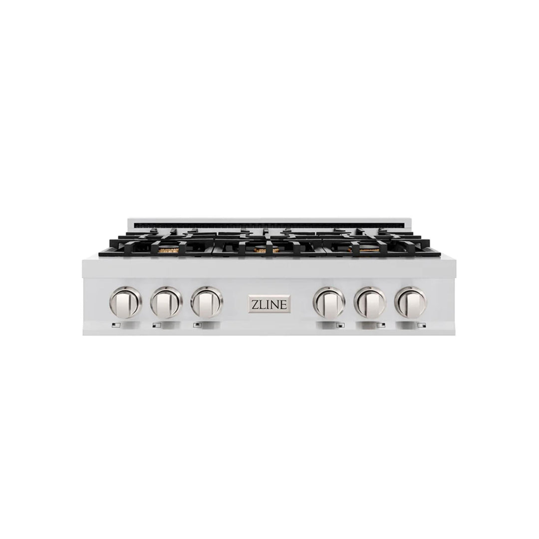 ZLINE Legacy Gas Rangetop with Brass Burners – 30", 36", &amp; 48"
