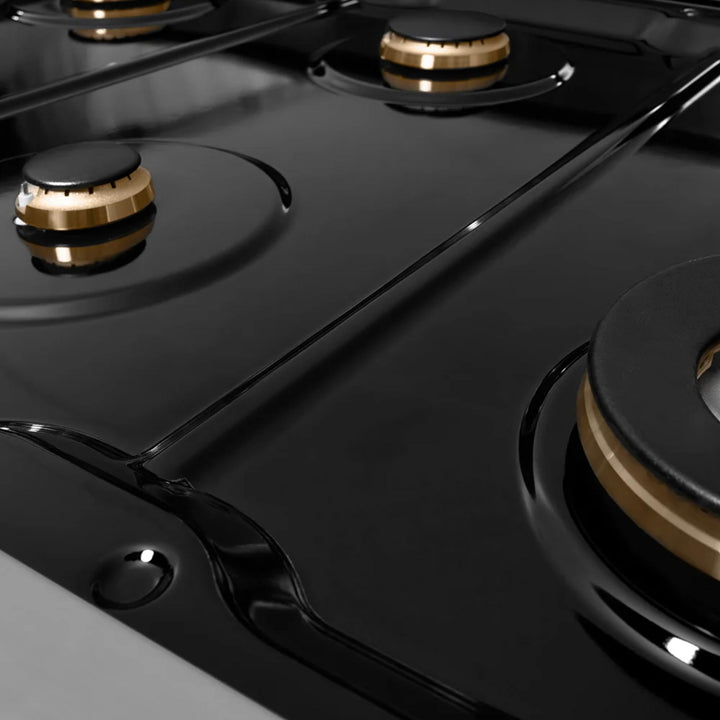 ZLINE Legacy Gas Rangetops with Brass Burners &amp; Griddle – 30", 36", &amp; 48"