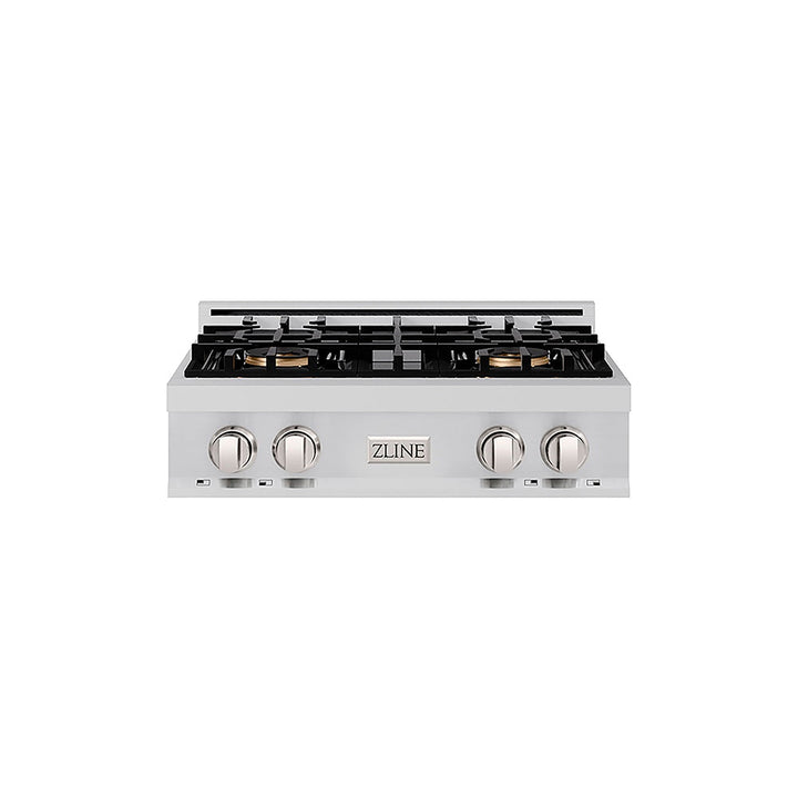 ZLINE 30 in. Classic Gas Rangetop with 4 Burner DuoPro™ Cooktop in Stainless Steel, Open Box-Excellent Condition