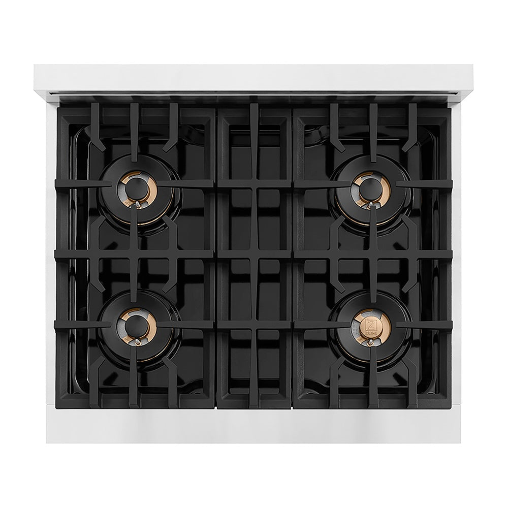 ZLINE 30 in. Classic Gas Rangetop with 4 Burner DuoPro™ Cooktop in Stainless Steel, Open Box-Excellent Condition