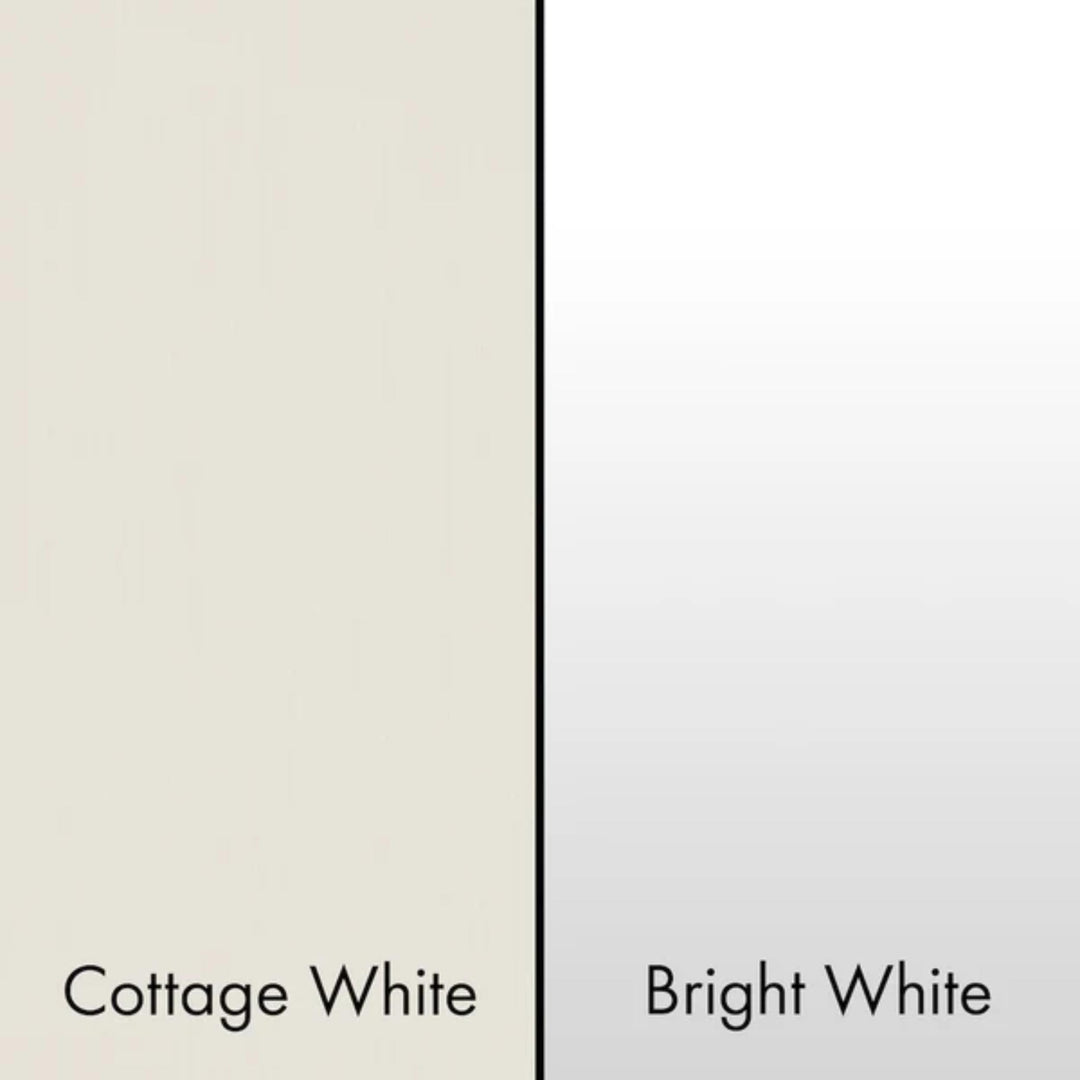 ZLINE 30" &amp; 36" Wooden Wall Mount Range Hoods in Rustic Shiplap Bright White with Stainless Steel Accents