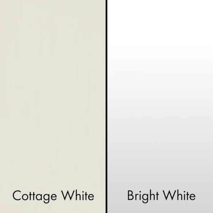 ZLINE 30" &amp; 36" Wooden Wall Mount Range Hoods in Rustic Shiplap Bright White with Stainless Steel Accents