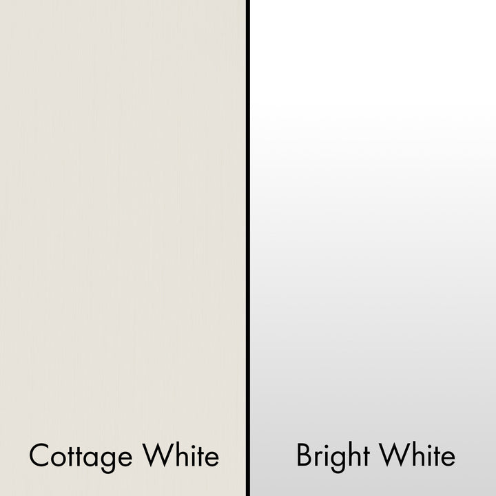 ZLINE 30" Ducted Vent Wooden Convertible Vent Wall Mount Range Hood in Cottage White