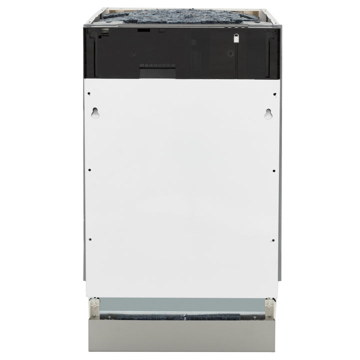 ZLINE 18 in. Top Control Tall Dishwasher in White Matte with 3rd Rack, DWV-WM-18