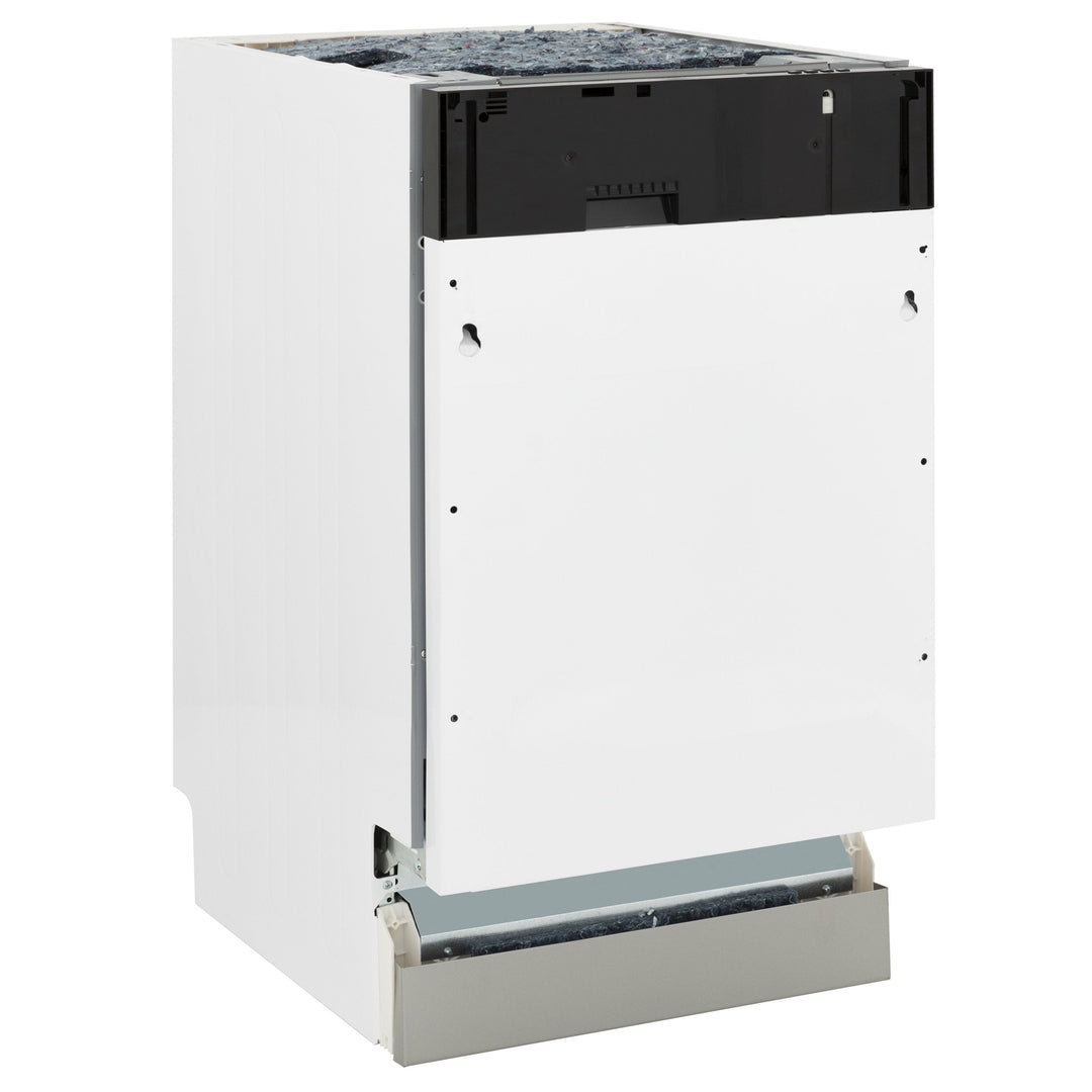 ZLINE 18" Compact Top Control Dishwasher Custom Panel Ready DuraSnow