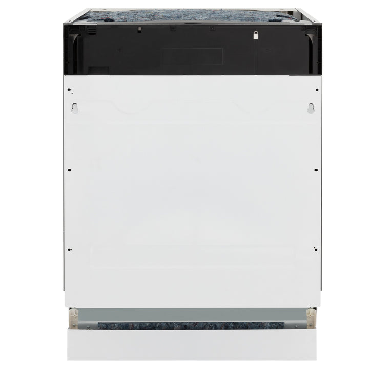 ZLINE 18" Compact Top Control Dishwasher Panel Ready White Matte