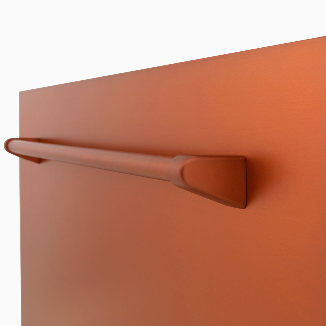 ZLINE 18" Tallac Dishwasher Panel in Copper with Traditional Handle (DPV-C-18)