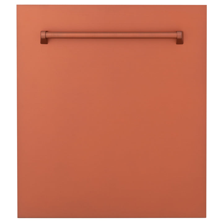 ZLINE 24" Tallac Dishwasher Panel in Copper with Traditional Handle (DPV-C-24)
