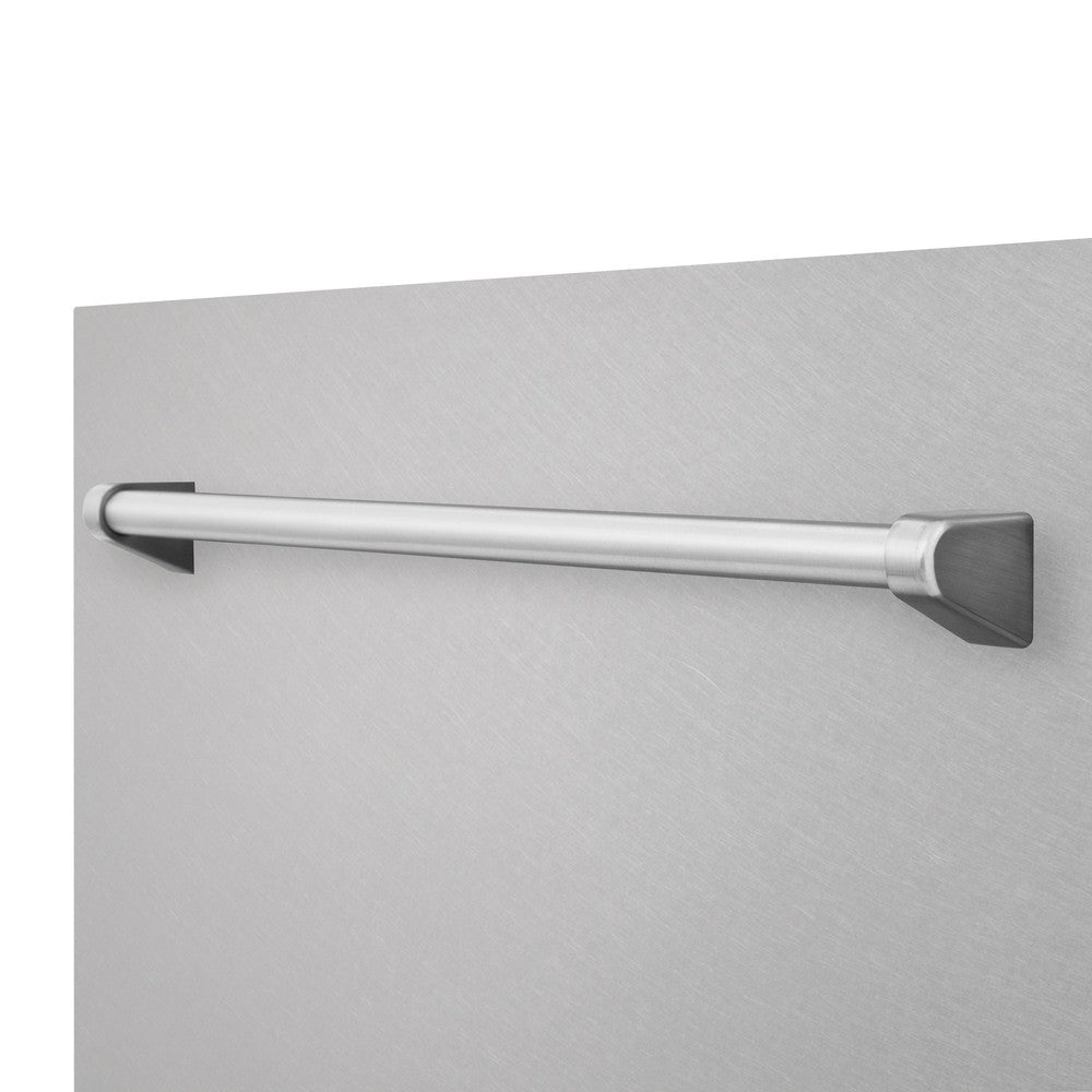 ZLINE 48 in. Kitchen Package with Satin Stainless Dual Fuel Range, Ducted Vent Range Hood and Tall Tub Dishwasher (3KP-RASRH48-DWV)
