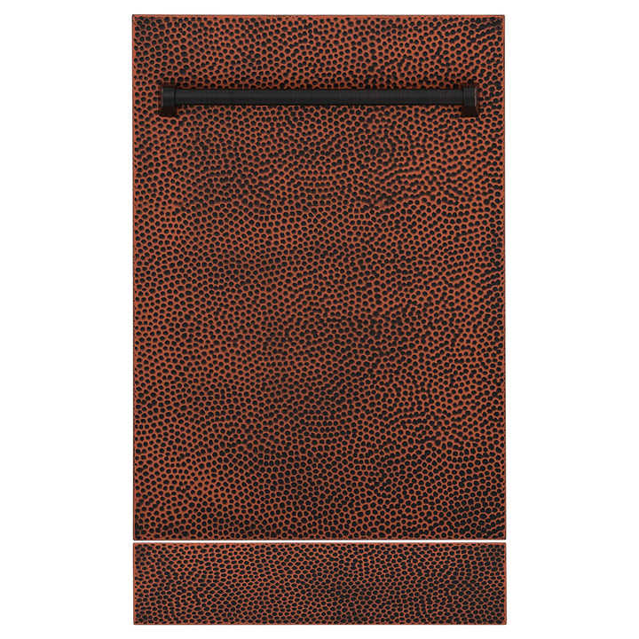 ZLINE 18" Tallac Dishwasher Panel in Hand-Hammered with Traditional Handle (DPV-HH-18)